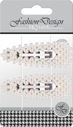 Attēls no Top Choice Top Choice Fashion Design Spinki typu "Pyk" perła biała (23798) 1op.-2szt