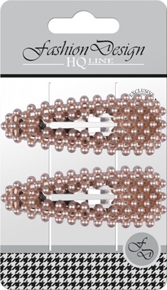 Изображение Top Choice Top Choice Fashion Design Spinki typu "Pyk" perła rose gold (23804) 1op.-2szt