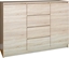Изображение TopEshop KOMODA SZAFKA 2D4S 120CM SONOMA DRZWI SZUFLADY (2D4S SONOMA KPL)