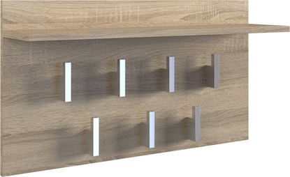 Picture of Topeshop WIESZAK PÓKA 2F DB SONOMA PRZEDPOKÓJ KORYTARZ