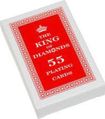 Attēls no Trefl Karty 55 listków - The King of Diamonds - (173568)