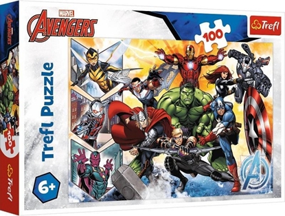 Attēls no Trefl Puzzle 100el Sia Avengersów Marvel 16431 Trefl