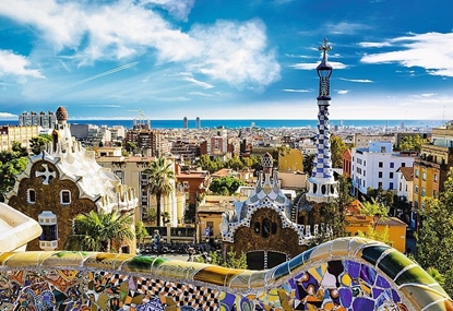 Attēls no Trefl Puzzle 1500 elementów Park Guell, Barcelona (GXP-645725)