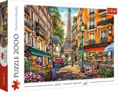 Attēls no Trefl Puzzle 2000 elementów - Popoudnie w Paryu