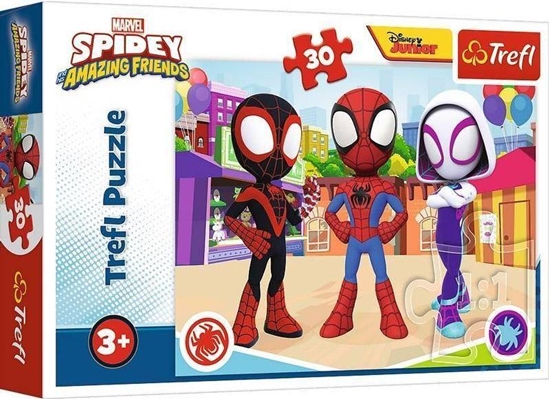 Picture of Trefl Puzzle 30 Przygody Spidey'a i przyjació TREFL