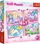 Picture of Trefl Puzzle 4w1 Jednoroce i magia 34389
