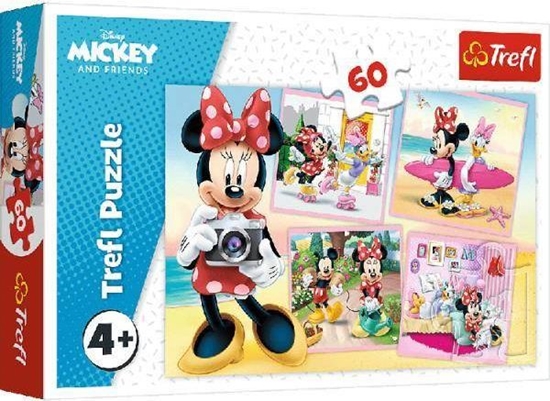 Изображение Trefl Puzzle 60el Urocza Minnie 17360