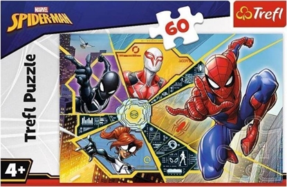 Изображение Trefl Puzzle 60el W sieci Spiderman 17372 Trefl