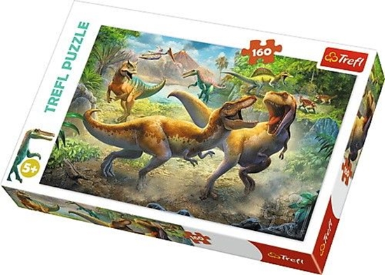 Picture of Trefl Puzzle, 160 elementów - Walczce Tyranozaury (GXP-645423)