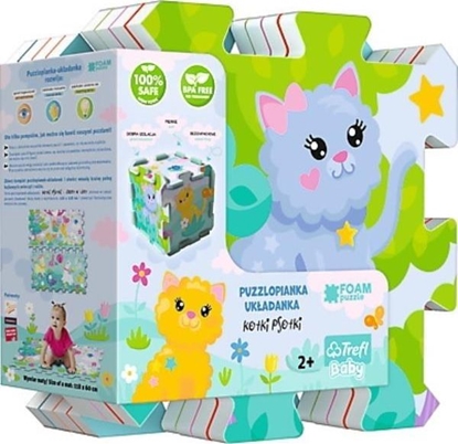 Attēls no Trefl Ukadanka Puzzlopianka - Kotki Psotki 61262 Trefl