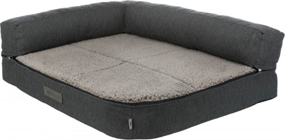 Изображение Trixie Bendson Vital, sofa, dla psa/kota, prostokątna, ciemnoszare/jasnoszare, 100x80cm
