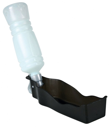 Изображение Trixie Butelka z miska, z plastiku 700 ml