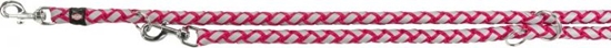 Picture of Trixie Cavo Reflect, smycz regulowana dla psa, fuksja, LXL: 2.00 m/o 18 mm, odblaskowa