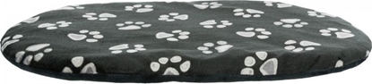 Picture of Trixie Jimmy, poduszka, dla psa/kota, owalna, czarna, 115x72cm