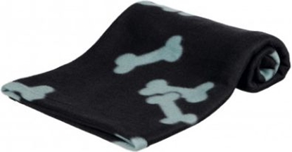 Attēls no Trixie KOC 100x70cm CZARNY W SZARE KOCI