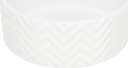 Изображение Trixie Miska ceramiczna, biaa 1,6L (TX-25025)