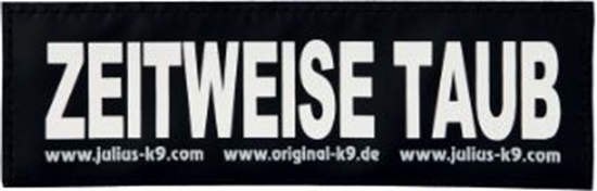 Изображение Trixie Naklejka na rzep 2 Julius-K9, S, ZEITWEISE TAUB