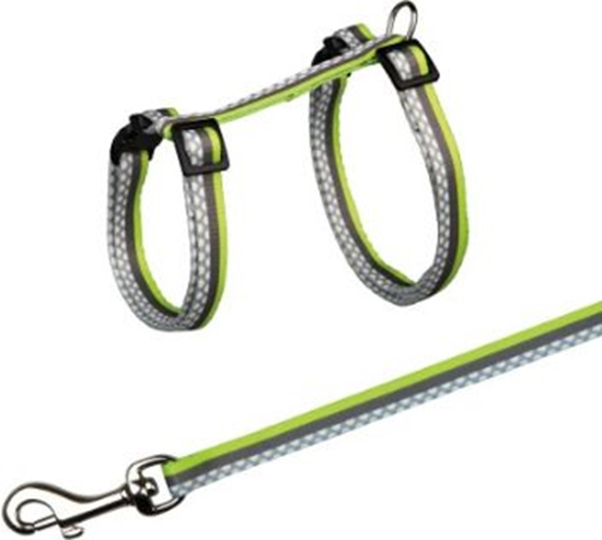 Picture of Trixie Szelki dla kota ze smycz Freshline Spot ,nylon, 2745 cm/10 mm, 1.20 m