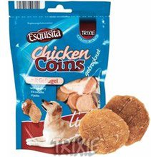 Picture of Trixie TALARKI Z MISEM DROBIOWYM CHICKEN COINS 100g
