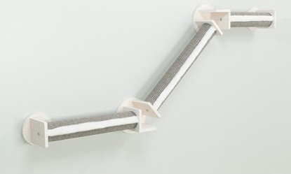 Attēls no Trixie Zestaw cienny 2, dla kota, biay/szary, 195×78 cm, cieka ze supków