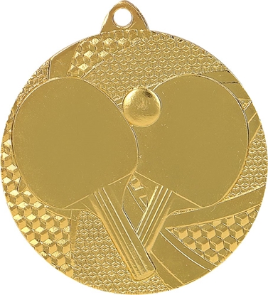 Изображение Tryumf Medal zoty- tenis stoowy - medal stalowy (MMC7750/G)