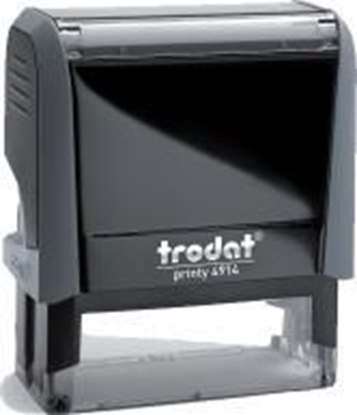 Изображение Trodat PIECZTKA TRODAT 4914 64X26MM SZARA 52830