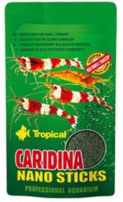 Изображение Tropical Caridina Nano Sticks mikropaeczki dla krewetek karowatych 10g