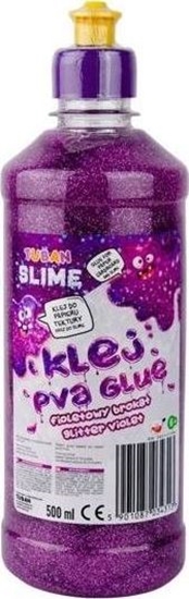 Picture of TUBAN Klej fioletowy brokat 500 ml