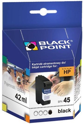Изображение Tusz Black Point tusz BPH 45 / 51645AE nr 45 (black)