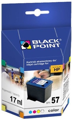 Изображение Tusz Black Point tusz BPH 57 (C6657AE nr 57) Color