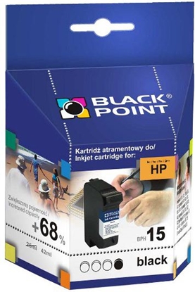 Изображение Tusz Black Point tusz BPH15 / C6615NE nr 15 (black)
