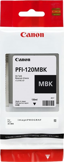 Picture of Tusz Canon Tusz PFI-120MBK (matte black)