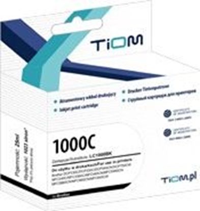 Picture of Tusz Tiom Tusz Tiom do Brother LC1000C | DCP130C/MFC240C | cyan