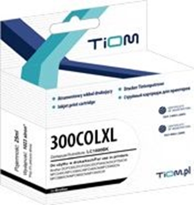 Picture of Tusz Tiom Tusz Tiom do HP 300XL | DJ D1600/D2500/D5560/F2400 colour
