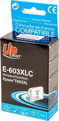 Attēls no Tusz UPrint UPrint kompatybilny ink / tusz z C13T03A24010, 603XL, cyan, 400s, 9ml, E-603XLC, dla Epson Expression Home XP-2100, 2105, 3100, 31