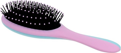 Attēls no Twish TWISH_Professional Hair Brush with Magnetic Mirror szczotka do włosów z magnetycznym lusterkiem Mauve-Blue