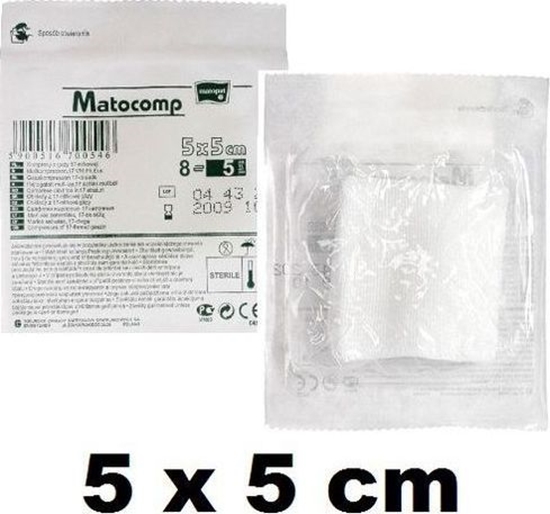 Picture of Tzmo Kompres gaz.ja. 17nit.12warst.MATOCOMP 5X