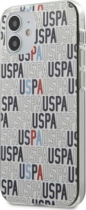 Attēls no U.S. Polo Assn US Polo USHCP12SPCUSPA6 iPhone 12 mini 5,4" biay/white Logo Mania Collection