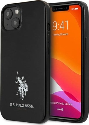 Picture of U.S. Polo Assn US Polo USHCP13SUMHK iPhone 13 mini 5,4" czarny/black hardcase Horses Logo