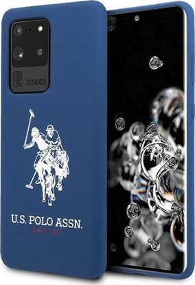 Attēls no U.S. Polo Assn US Polo USHCS69SLHRNV S20 Ultra G988 granatowy/navy Silicone Collection
