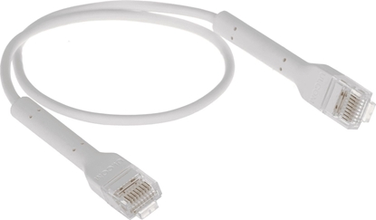 Attēls no Ubiquiti UBNT UniFi Ethernet Patch Kabel [0,3m, Cat6, UTP, sznurkowy, biay]
