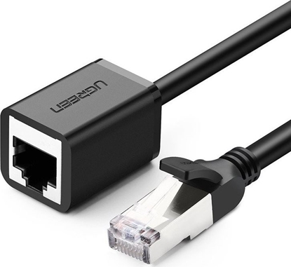Picture of Ugreen Kabel sieciowy UGREEN przeduacz Ethernet RJ45, Cat. 6, FTP, z metalow wtyczn 1m, (czarny)