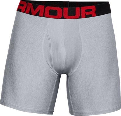 Attēls no Under Armour Under Armour Charged Tech 6in 2 Pack 1363619-011 S Szare