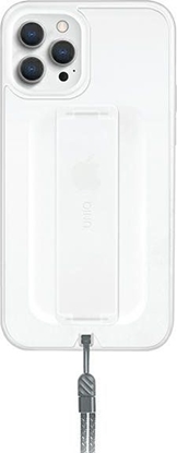 Attēls no Uniq UNIQ etui Heldro iPhone 12 Pro Max 6,7" biały/natural frost Antimicrobial