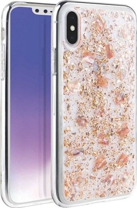 Изображение Uniq UNIQ etui Lumence Clear iPhone Xs Max róowo-zoty/Rosedale rose gold