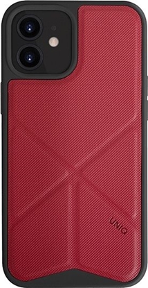 Изображение Uniq UNIQ etui Transforma Apple iPhone 12 mini czerwony/coral red