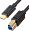 Attēls no Kabel USB Unitek USB-B - USB-C 2 m Czarny (C14096BK-2M)