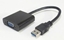 Изображение Adapter USB MicroConnect USB - VGA Czarny  (USB3.0VGA)