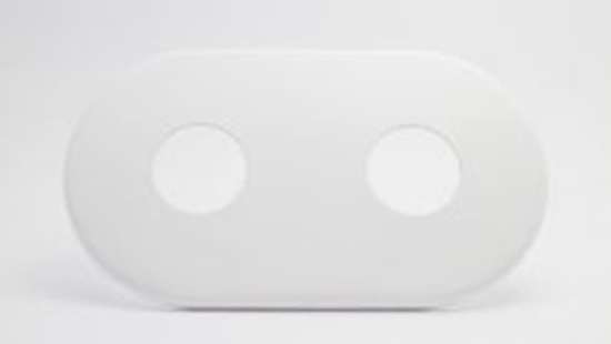 Picture of Varioterm Rozeta maskujca podwójna 22mm biaa (000M823A006)