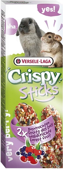 Picture of Versele-Laga Crispy Sticks kolby dla królików i gryzoni owoce lene 2 szt.